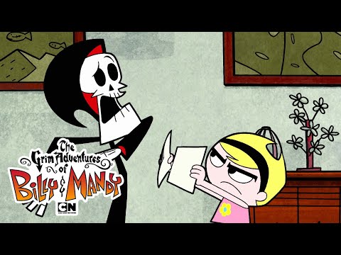 MASH-UP: Bill & Mandy's First vs. Last Scene | The Grim Adventures of Bill & Mandy | Cartoon Network