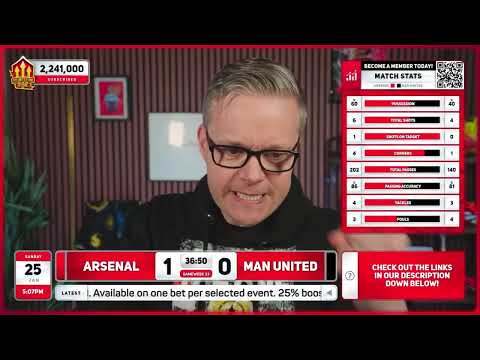 GOLDBRIDGE Best Bits | Arsenal 2-3 Man United