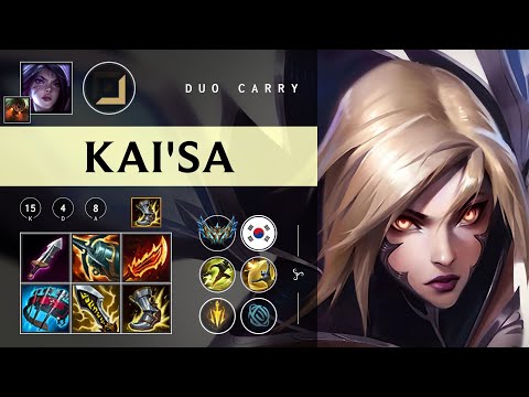 Kai'Sa ADC vs Jhin - KR Challenger Patch 26.01
