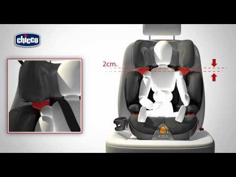 Chicco Oasys 2-3 FixPlus Evo Jet Black Bērnu Autokrēsls 15-36 kg