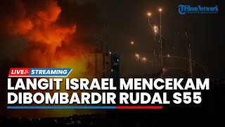 Langit Israel Mencekam Dibombardir 10 Rudal S55 , Kota Ashdod Jadi Sasaran Kemarahan Hamas