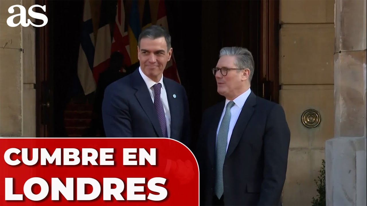 PEDRO SÁNCHEZ se REÚNE con los LÍDERES EUROPEOS en LONDRES