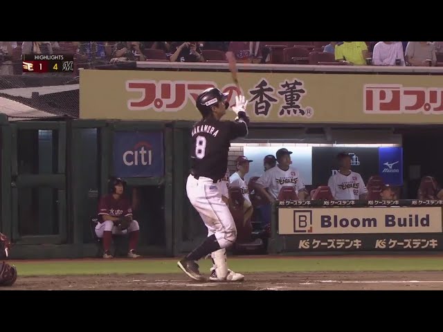 8月18日 東北楽天ゴールデンイーグルス 対 千葉ロッテマリーンズ ハイライト