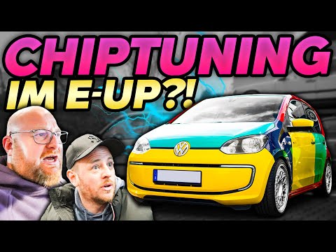 LEISTUNGSSTEIGERUNG im ELEKTRO Auto? - VW E UP! - SPARSAM und SCHNELL? 🌍