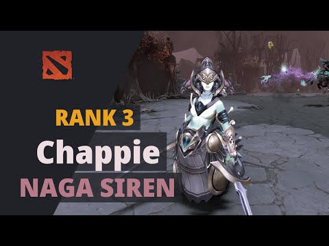 Chappie (Rank 3) plays Naga Siren Dota 2 Full Game