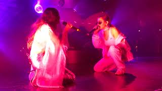 Charli XCX + Caroline Polachek - Tears LIVE HD (2018) Los Angeles El Rey Theatre