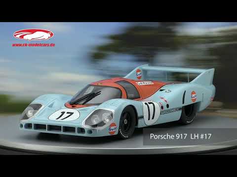 CMR 1:12 Porsche 917 LH #17 24h LeMans 1971 Siffert, Bell CMR 1:12 Porsche 917 LH #17 24h LeMans 1971 Siffert, Bell
