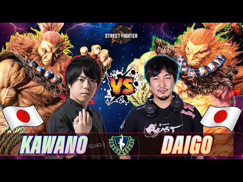 SF6 🔥 AKUMA ♦ KAWANO  VS  DAIGO ♦ AKUMA 🔥 Best High Level Gameplay ♦