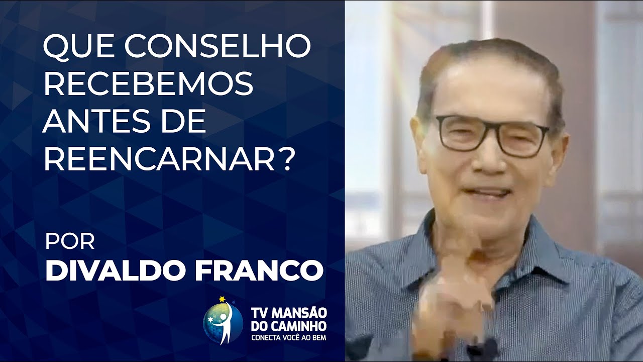 O médium espírita Divaldo Franco fala sobre o conselho que recebemos antes de reencarnar.