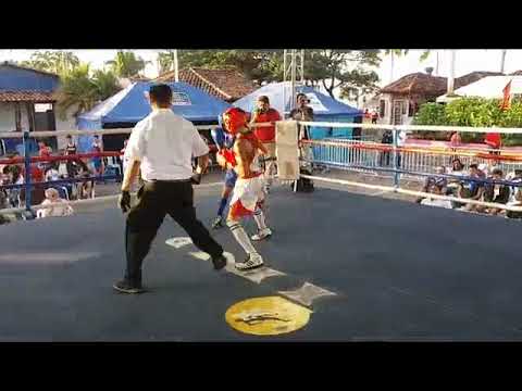 FRANKLIN ZAMORA VS JACSON OBREGON.48 KG.SAB 17 DIC CAMP NAC JUV NAC BOX FUTURAS PROMESAS. FENIBOXA