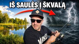 Oras pasikeitė per 1 VALANDĄ – vos spėjau pabėgti | 7 dienų iššūkis 6/7
