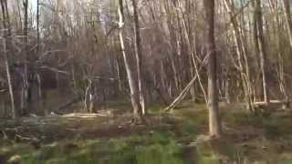 preview picture of video 'ATV Ride in Pulaski, NY. Steering with one hand.'