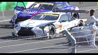 【 ポールポジション、グリッドロックオン apr レクサスLC500 】SUPERGT  　モビリティリゾートもてぎ  2024.11.03