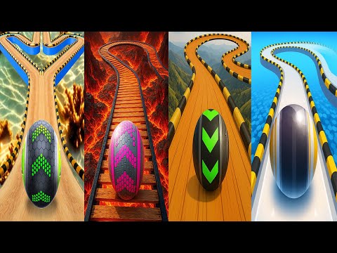 Going Balls VS Rollance Adventure Balls VS Sky Rolling Balls VS Action Balls Ep 1