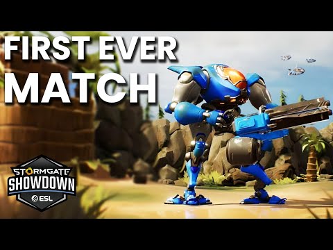 The First Ever Stormgate Showmatch: TLO  vs. MaNa