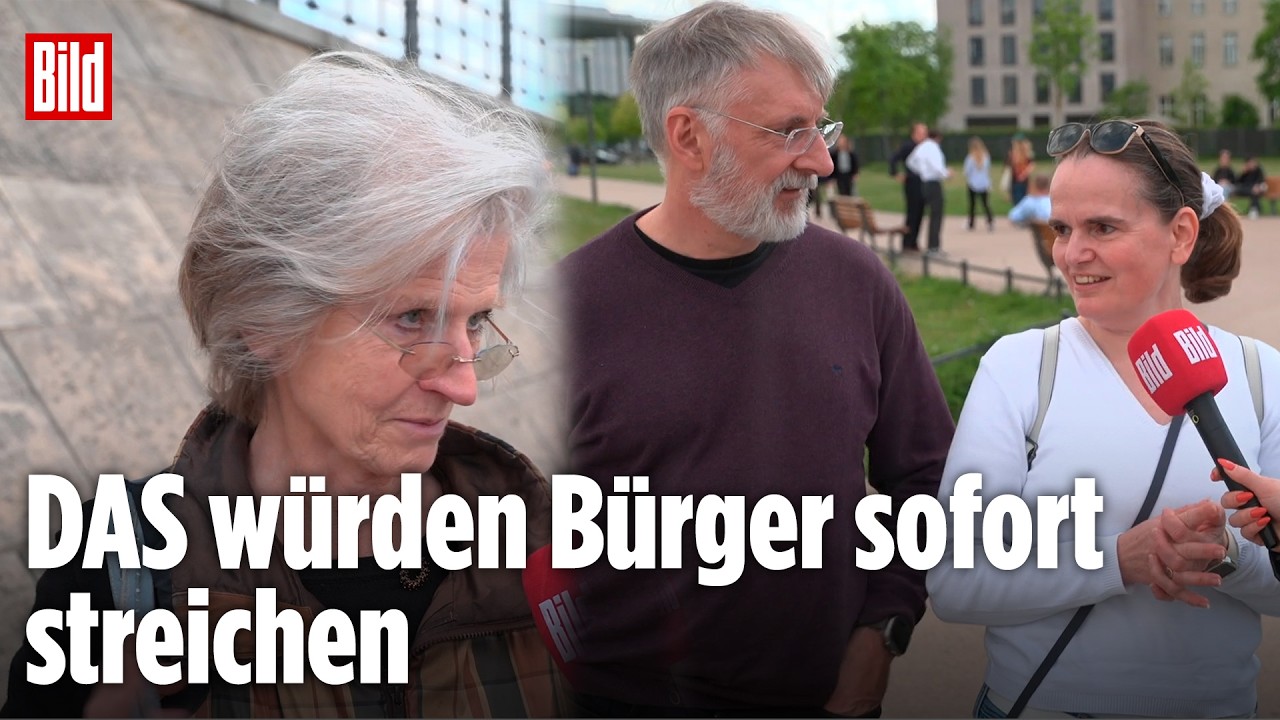 Deutschland verschwendet Milliarden – HIER würden Bürger den Rotstift ansetzen