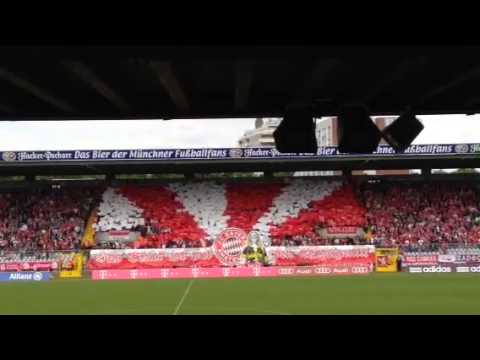 Fanvideo: Choreografie FC Bayern II vs. Fortuna Köln (01.06.2014)