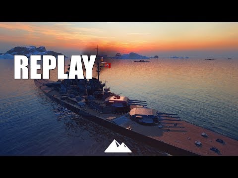GK, unkonventionell mit hohem Schaden! - World of Warships | [Replay] [Deutsch] [60fps]