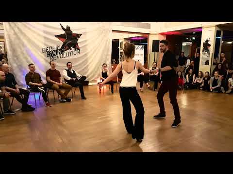Antoine Duvocelle  & Irina Popovichenko - 4th place Advanced J&J - Berlin Swing Revolution 2018