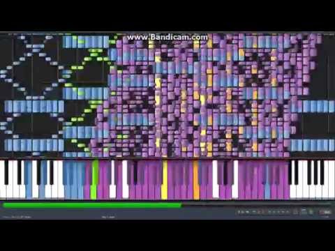 [Black MIDI] Synthesia - Impossible Für Elise 620,000 note remix by ChickenAndBiscuits1357