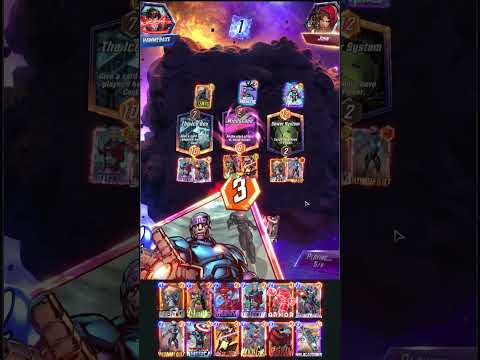 The Collector card Power up with Lady Sif + Helicarrier and Moon Girl  #marvel #marvelsnap