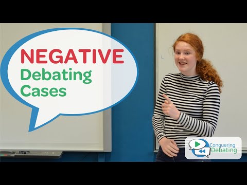 Conquering Debating - Negative Cases