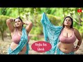 MEGHA DAS GHOSH OUTDOOR SAREE VIDEO BONG FASHION VLOG 2025