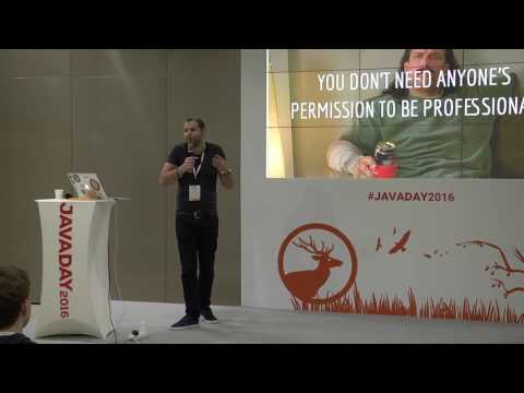 JavaDay Kyiv 2016: Beyond Software Craftsmanship - Johnny's Road to Remarkable Career (E. Sizovs)