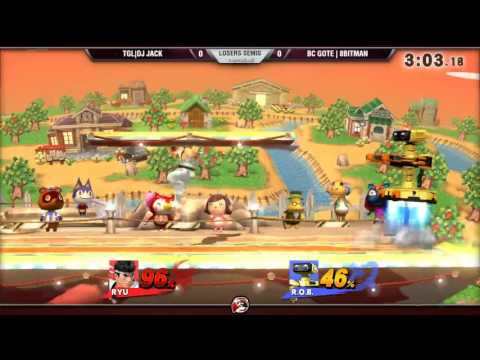 VS Weekly 8/4/16 - Losers Semis - DJ Jack (Ryu) vs. 8Bitman (ROB) - Smash 4