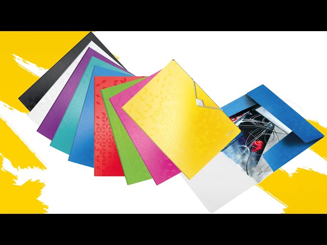 Pasta de 3 Abas, Cap. 150 Fls, Formato A4 Verde maçã 45990154 - vídeo 1
