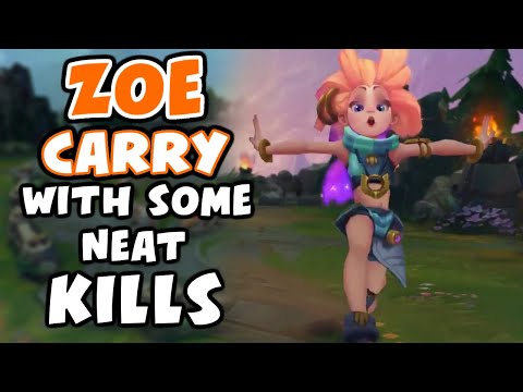 Just another Zoe carry in High Elo with some impressive kills | Challenger Zoe | - League of Legends