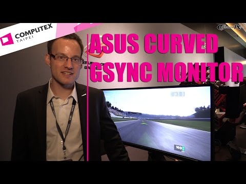 Computex 2015: Asus ROG 34 inch Curved Monitor with Nvidia G-Sync (English) | Allround-PC.com