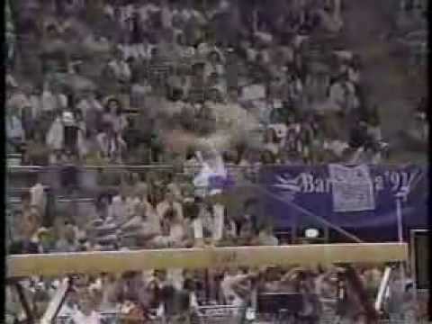 Cristina Bontas - 1992 Olympics EF - Balance Beam