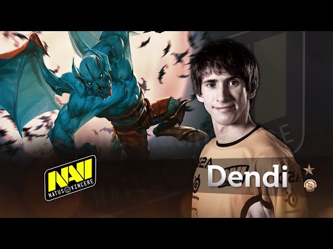 Dendi (Night Stalker) Gameplay Dota 2 v6.86