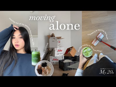 moving alone diaries 🧸📦 | the first days in my new LA apartment, unpacking & getting furniture