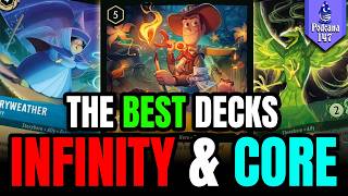The BEST Wilds Unknown Decks for Core & Infinity| Podcana 147 | Disney Lorcana | Featuring Thiago