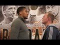 ANTHONY JOSHUA V DORIAN DARCH HEAD TO HEAD PRESS CONFERENCE RELOADED