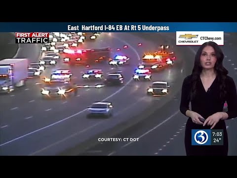 FIRST ALERT TRAFFIC: East Hartford I-84 lane closures
