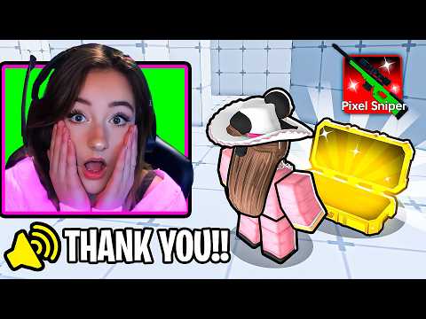 Surprising STREAMERS with their DREAM SKIN in Roblox Rivals!