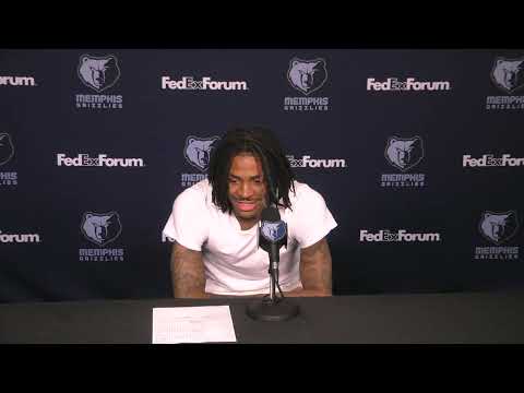 MEMvCHA: Ja Morant postgame 11.10.21