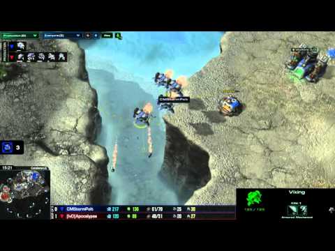 Starcraft 2 Apocalypse vs Polt Game 2 SC2 HOTS Tournaments