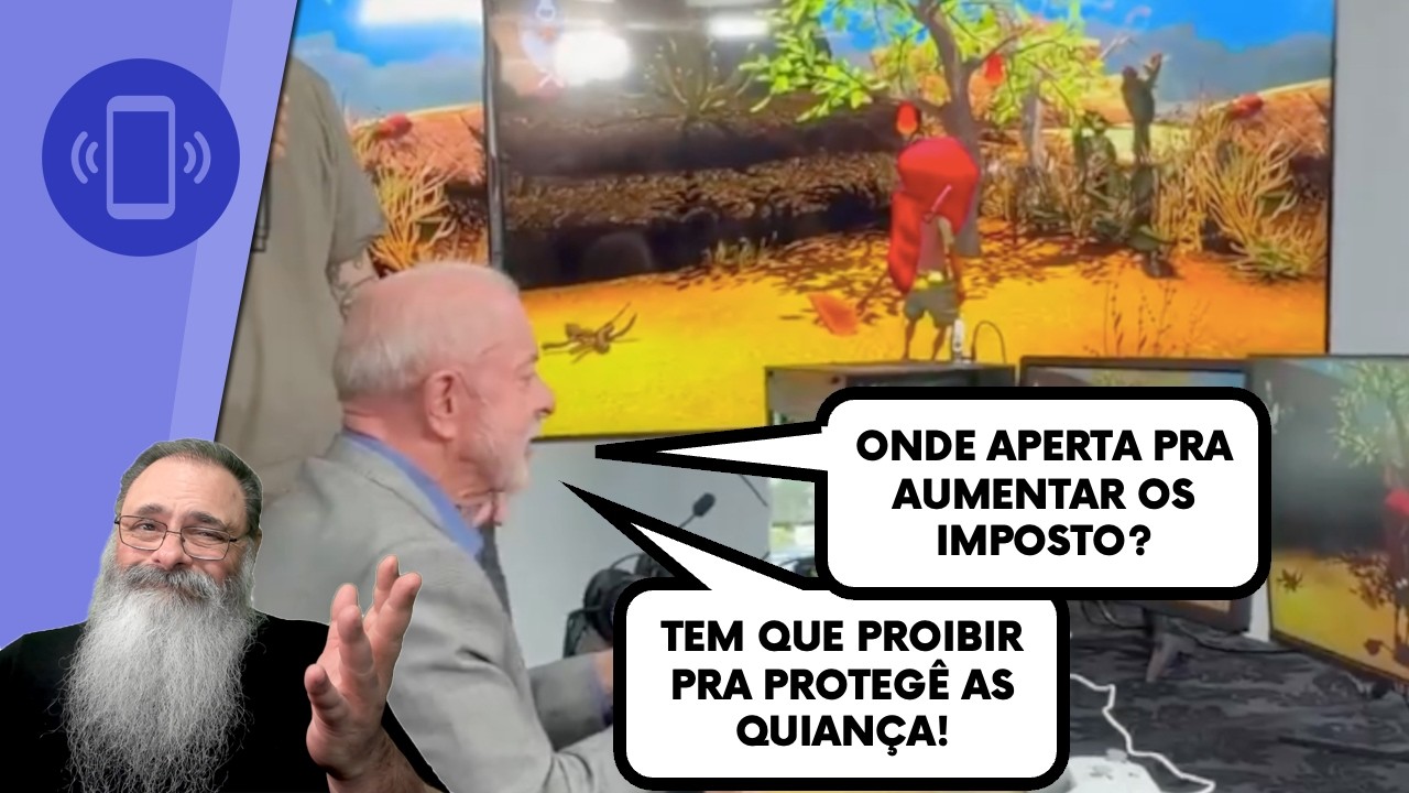 LULA acha que BRASILEIRO é OTÁRIO: APÓS LEI FELCA, IMPOSTOS e TAXAS, agora quer PAGAR de GAMER