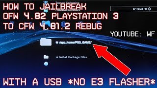 HOW TO JAILBRAKE PS3 WITH { USB NO E3 FLASHER NEEDED} 2018!!