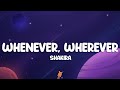 Shakira Whenever Wherever Lyrics