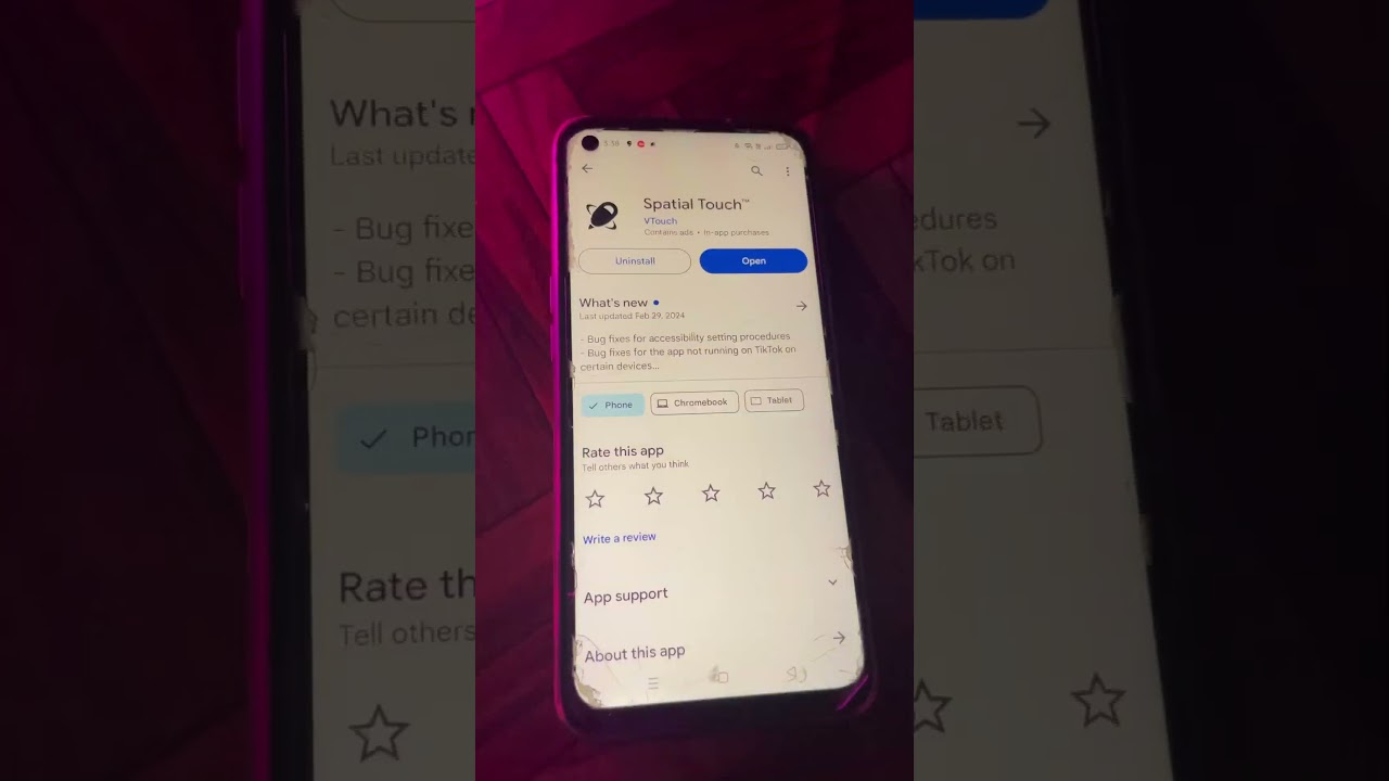 App Name : Spatial touch