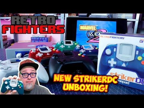 The Modern Sega Dreamcast Controller From Retro Fighters In More Colors! NEW Striker DC Unboxing!