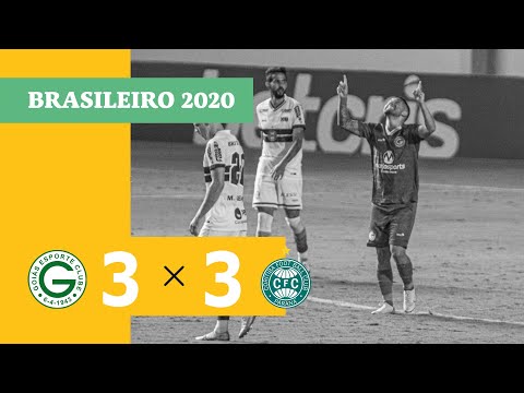 Goiás 3 x 3 Coritiba - Gols - 09/09 - Brasileirão 2020