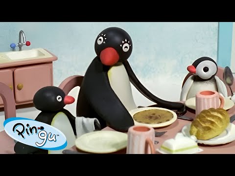Holiday Eating with Pingu 🐧 | Pingu – Official Channel | Cartoons For Kids - Kids (0-4), Kingdom Kids Zone - Pingu - Official Channel