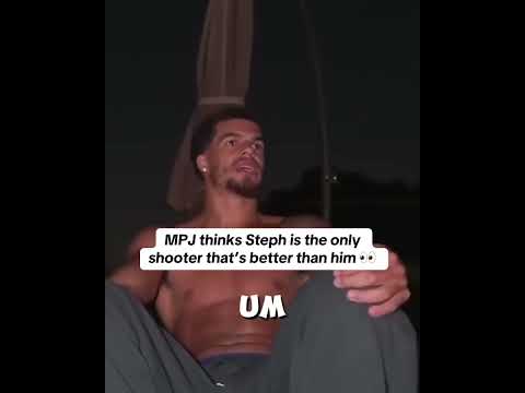 MPJ says Steph Curry is the only shooter better than him 👀 (via Plaqueboymax/YT)